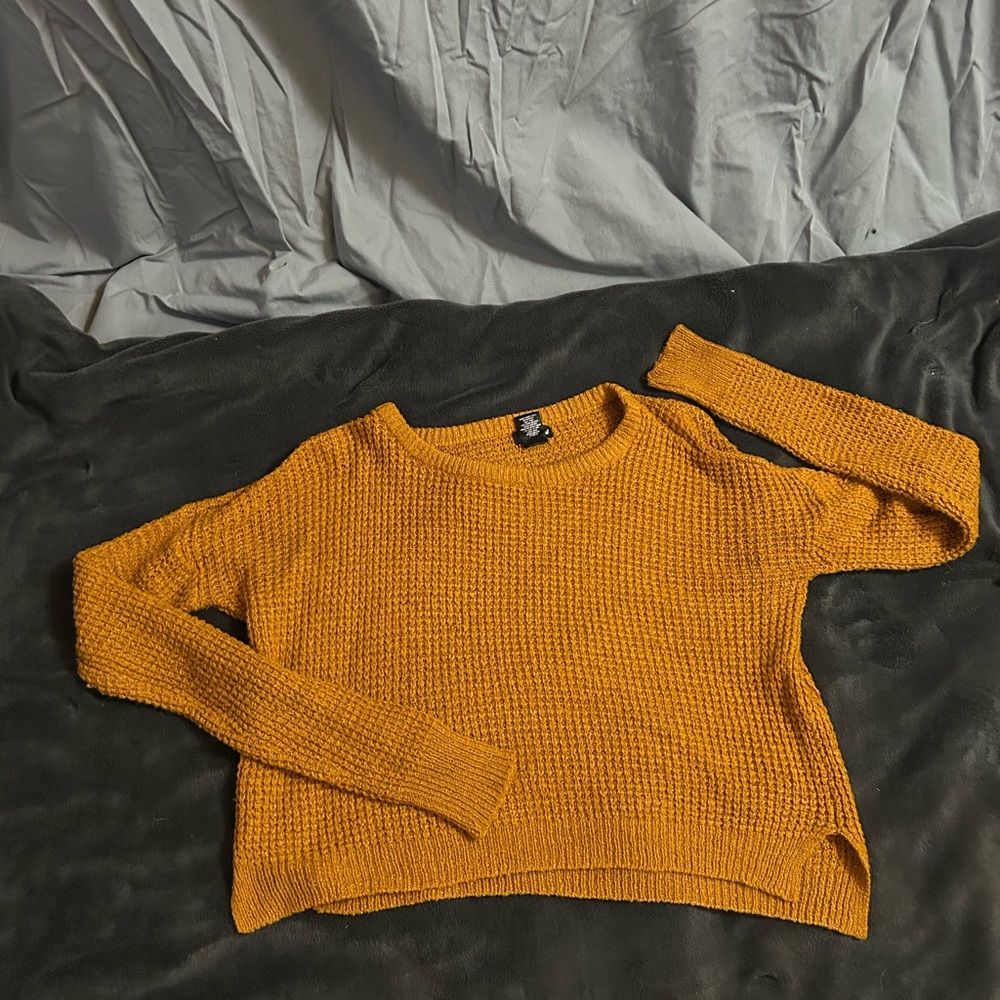 Cozy Mustard Sweater